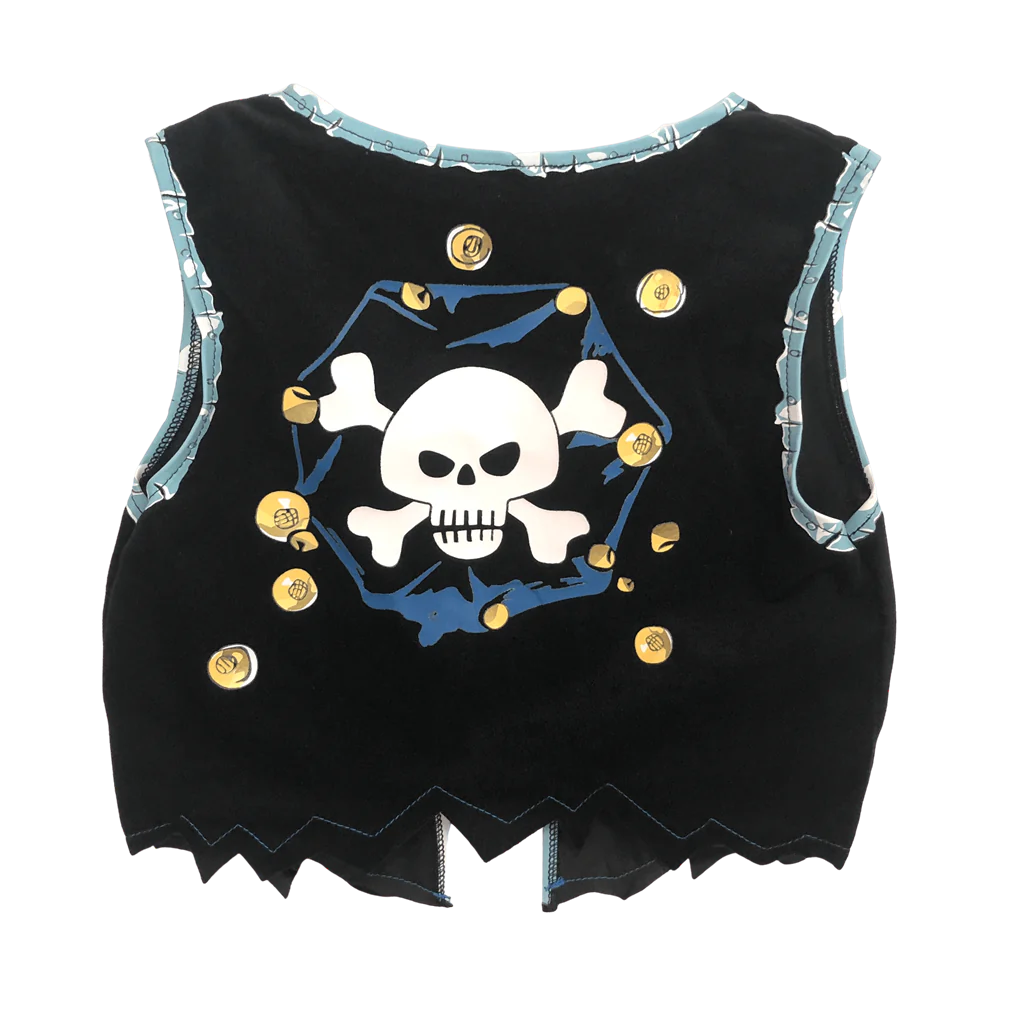 Piratvest, Red stripe