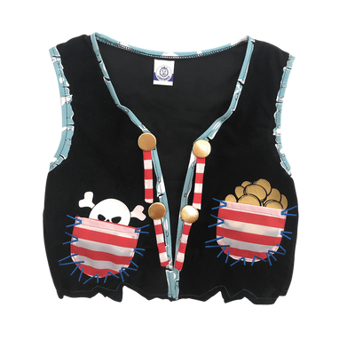 Piratvest, Red stripe