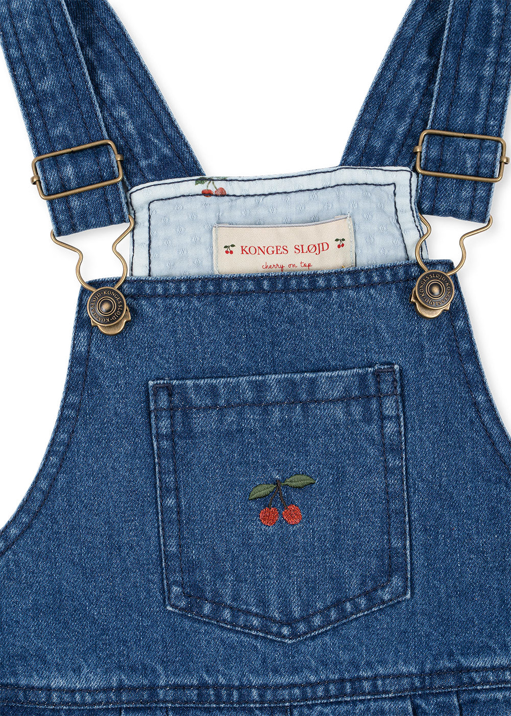 Magot smækbukser, denim blue cherry