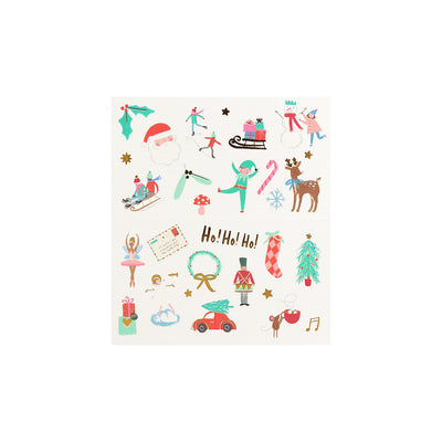 Tattoos, Christmas mixed icons