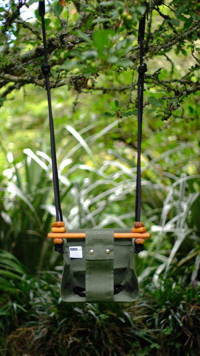 Baby- & børnegynge, moss green