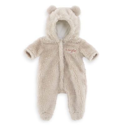 Dukketøj, teddydragt, 30 cm