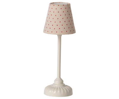 Vintage gulvlampe, mus, sand