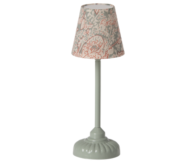 Vintage gulvlampe, mus, mint