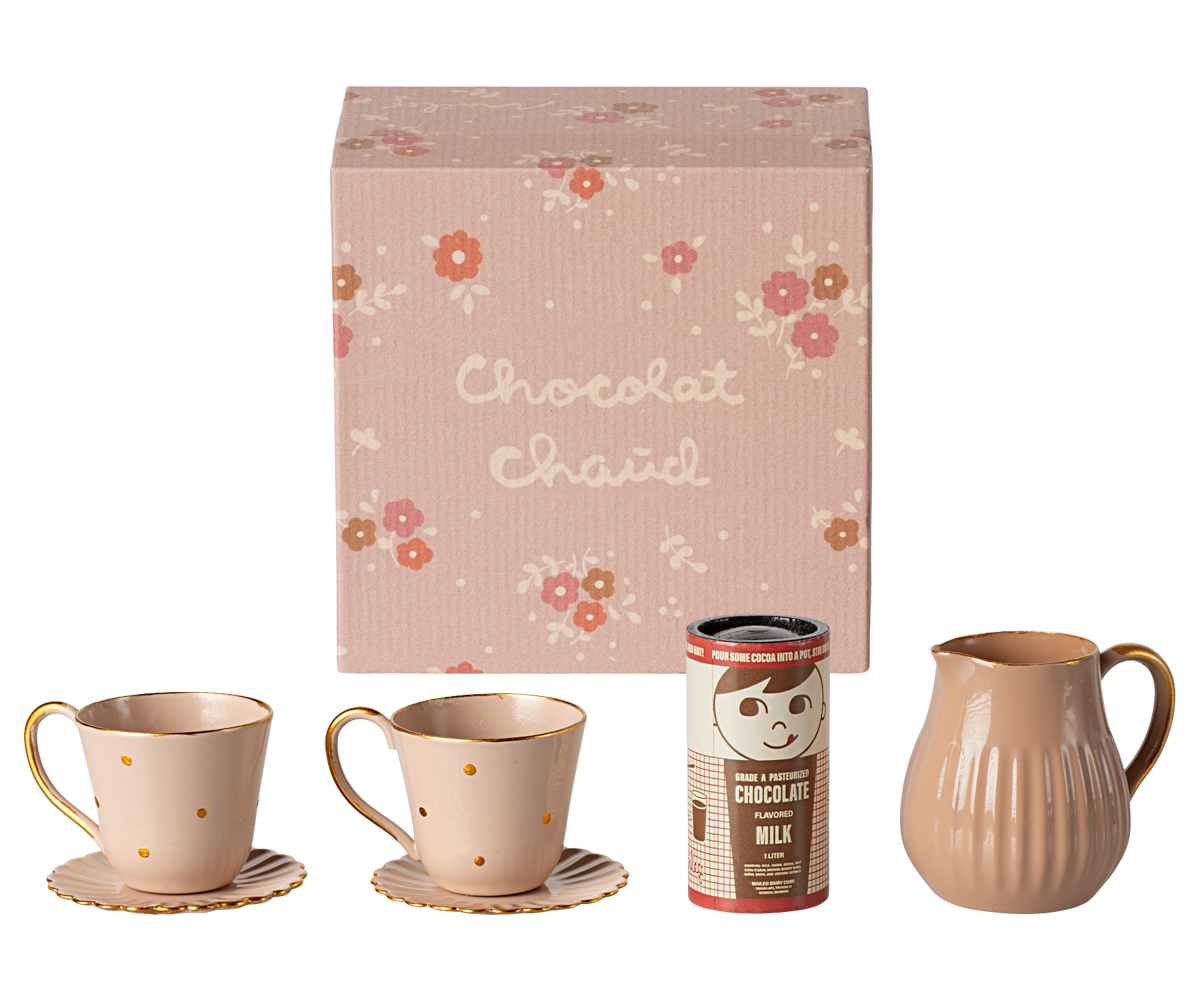 Miniature æske m/ varm chokolade
