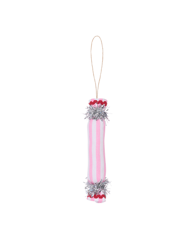 Julepynt knallert, pink