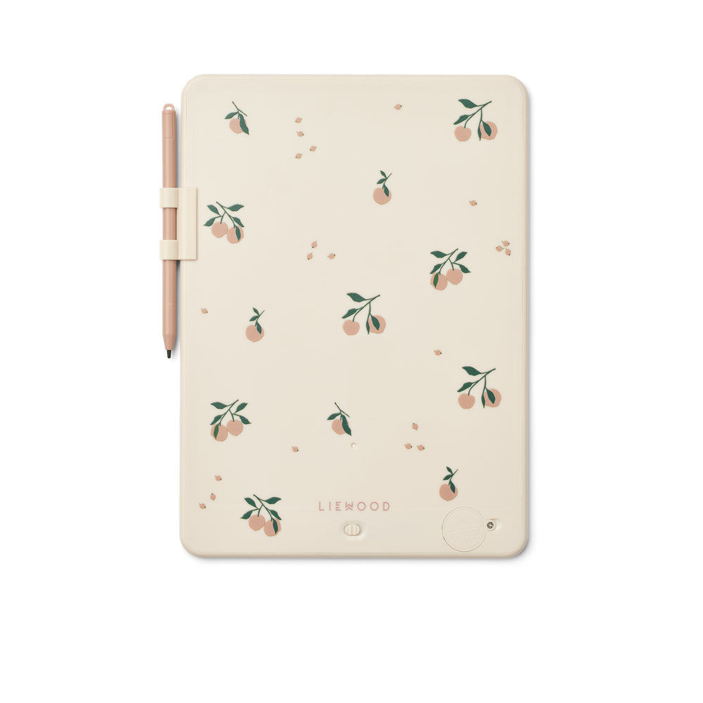 Zora tegnetavle med LCD skærm, peach / seashell