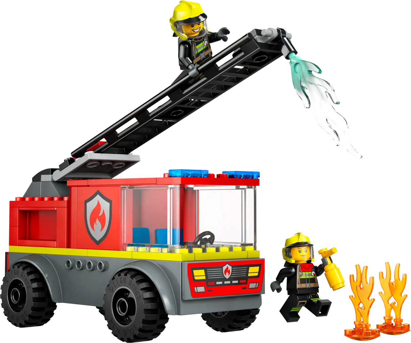 LEGO CITY BRANDBIL MED STIGE