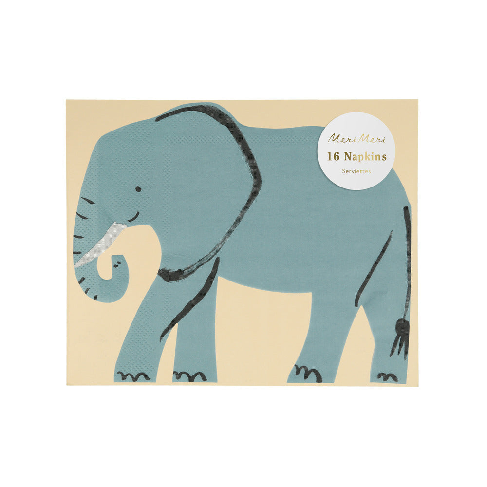MERI MERI SERVIETTER ELEFANT