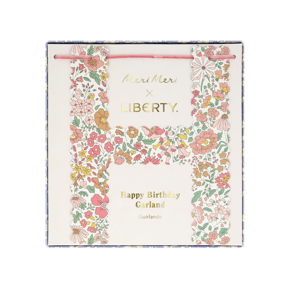 MERI MERI GARLAND LIBERTY HAPPY BIRTHDAY