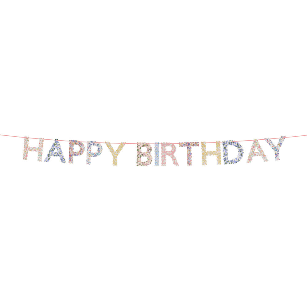 MERI MERI GARLAND LIBERTY HAPPY BIRTHDAY