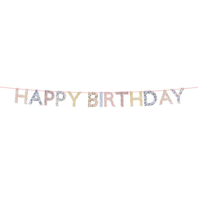 MERI MERI GARLAND LIBERTY HAPPY BIRTHDAY