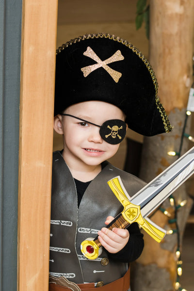 Udklædning, Piratklap i guld