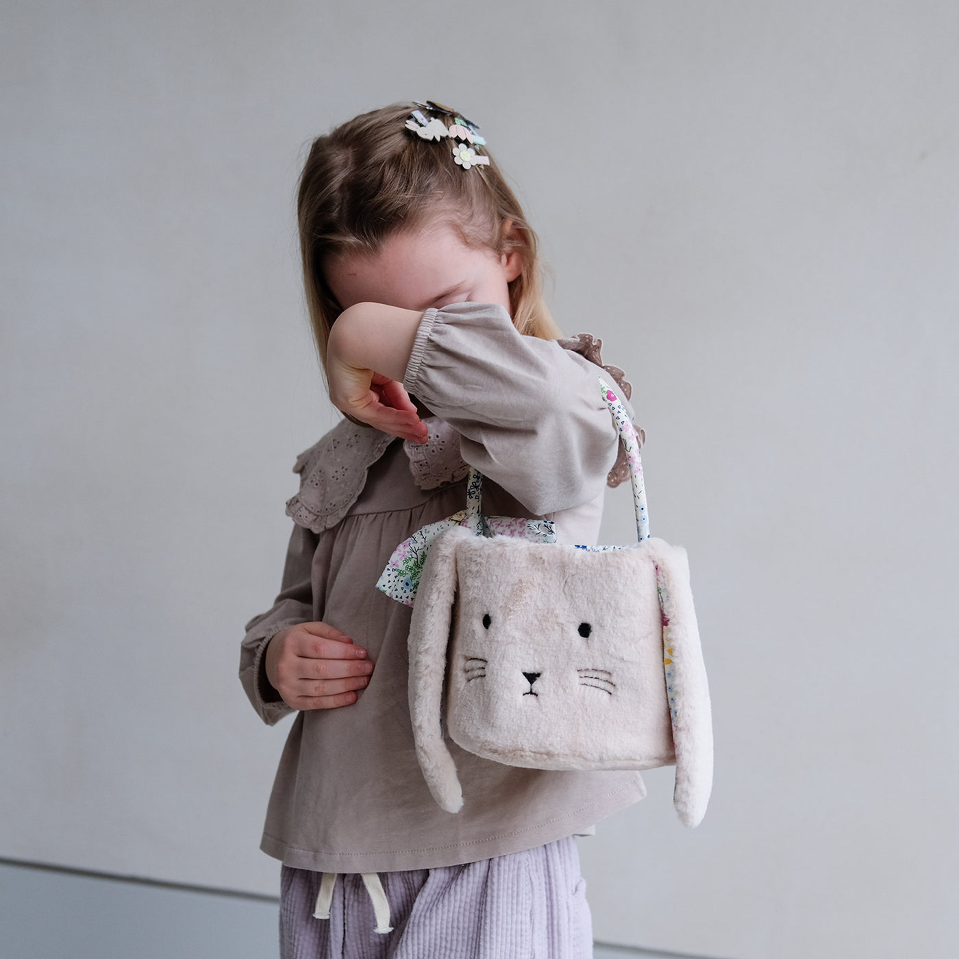 MIMI&LULA TASKE KANIN FLUFFY EASTER