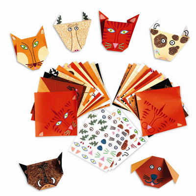 Origami. Dyrehoveder