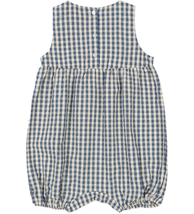 ROMPER CAPTAINS BLUE CHECK