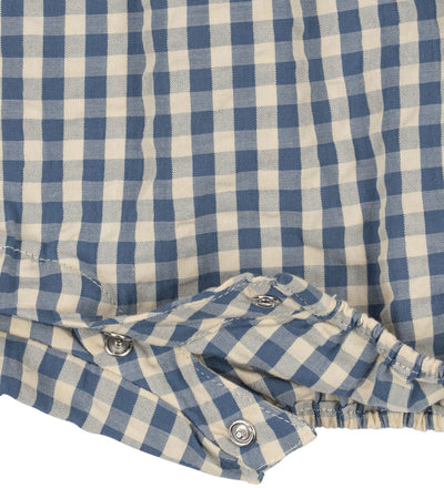 ROMPER CAPTAINS BLUE CHECK