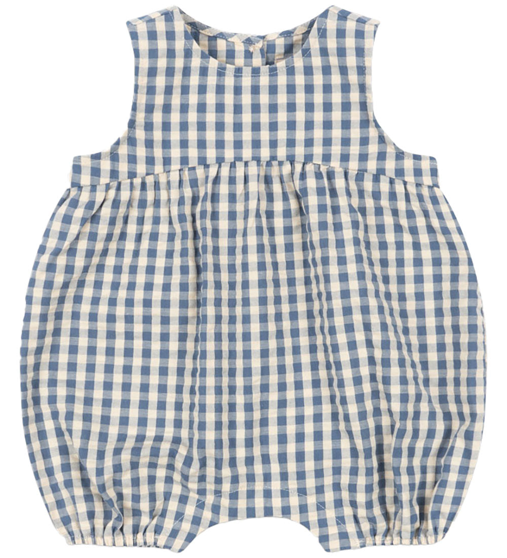 ROMPER CAPTAINS BLUE CHECK