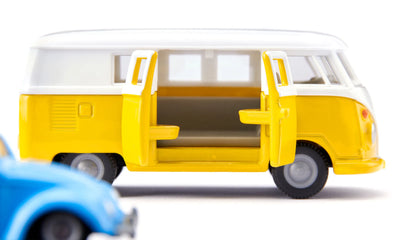Bus med anhænger og beetle, VW T1