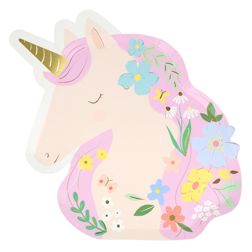 MERI MERI SERVIETTER UNICORN M. BLOMSTER