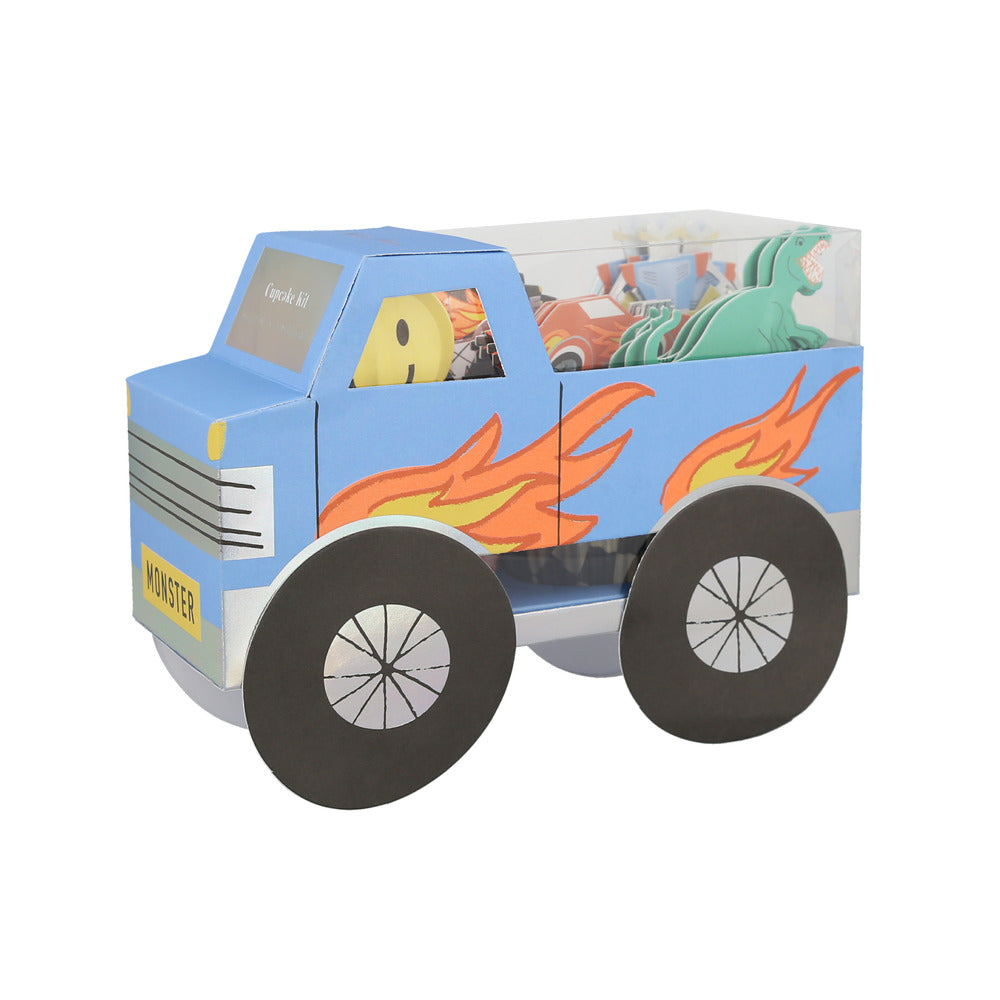 MERI MERI CUPCAKE KIT MONSTER TRUCK