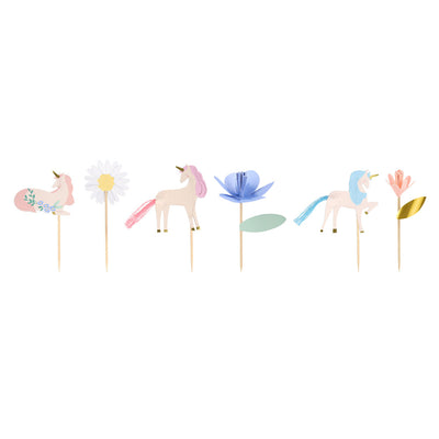 MERI MERI CUPCAKE KIT UNICORN BLOMSTER