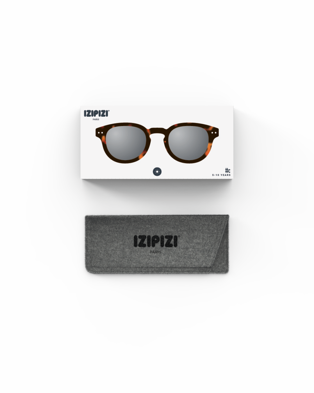 Solbriller, Junior #c, Tortoise Grey Lens