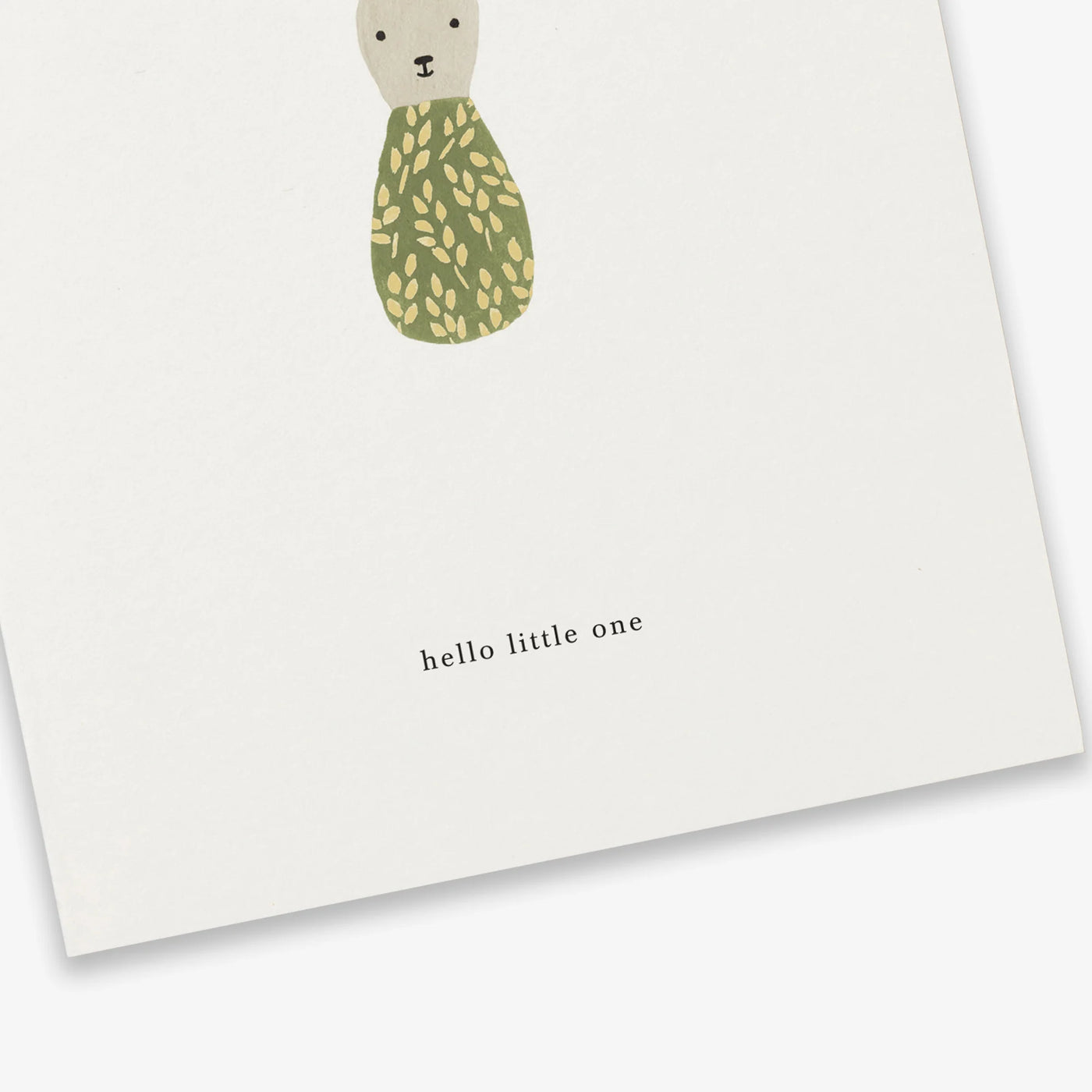 KORT RANGLE HELLO LITTLE ONE