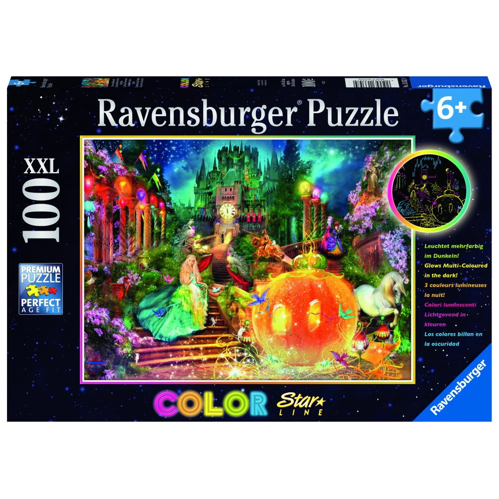 Ravensburger puslespil, 100 XXL brikker, Colour Star Line