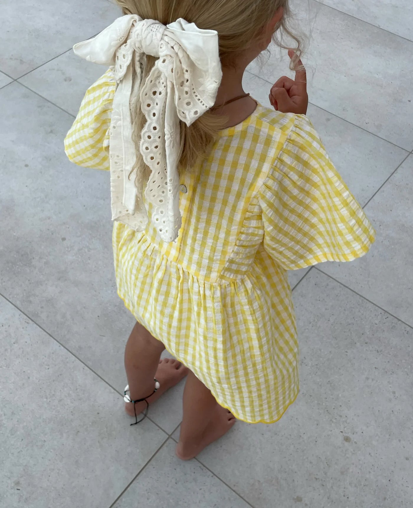 KJOLE YELLOW CHECKS