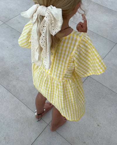 KJOLE YELLOW CHECKS