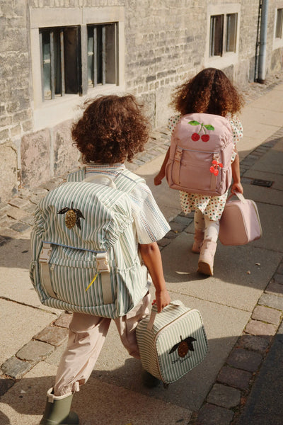 Skoletaske, Duo Verde m. Lemon