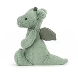 BASHFUL DRAGE VIRKELIG STOR 67 CM