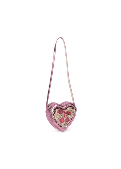 SKULDERTASKE HEART SEQUIN