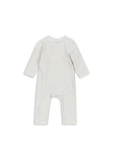 newborn onesie, Stripe Bluie