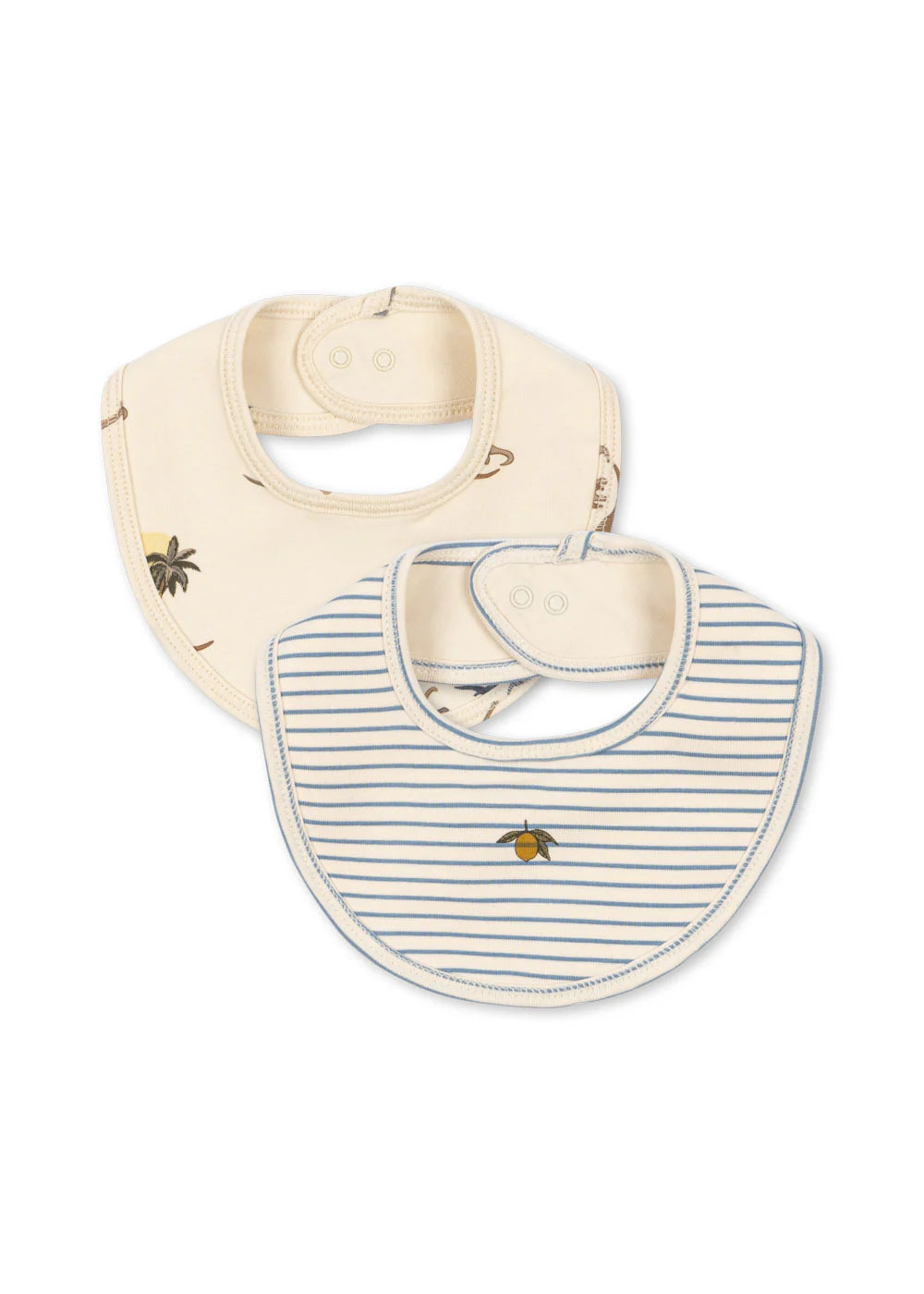 Savlesmække, 2 stk, kubi/stripe bluie