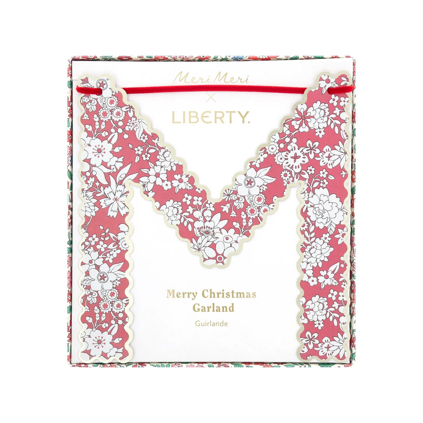 GARLAND LIBERTY MERRY CHRISTMAS