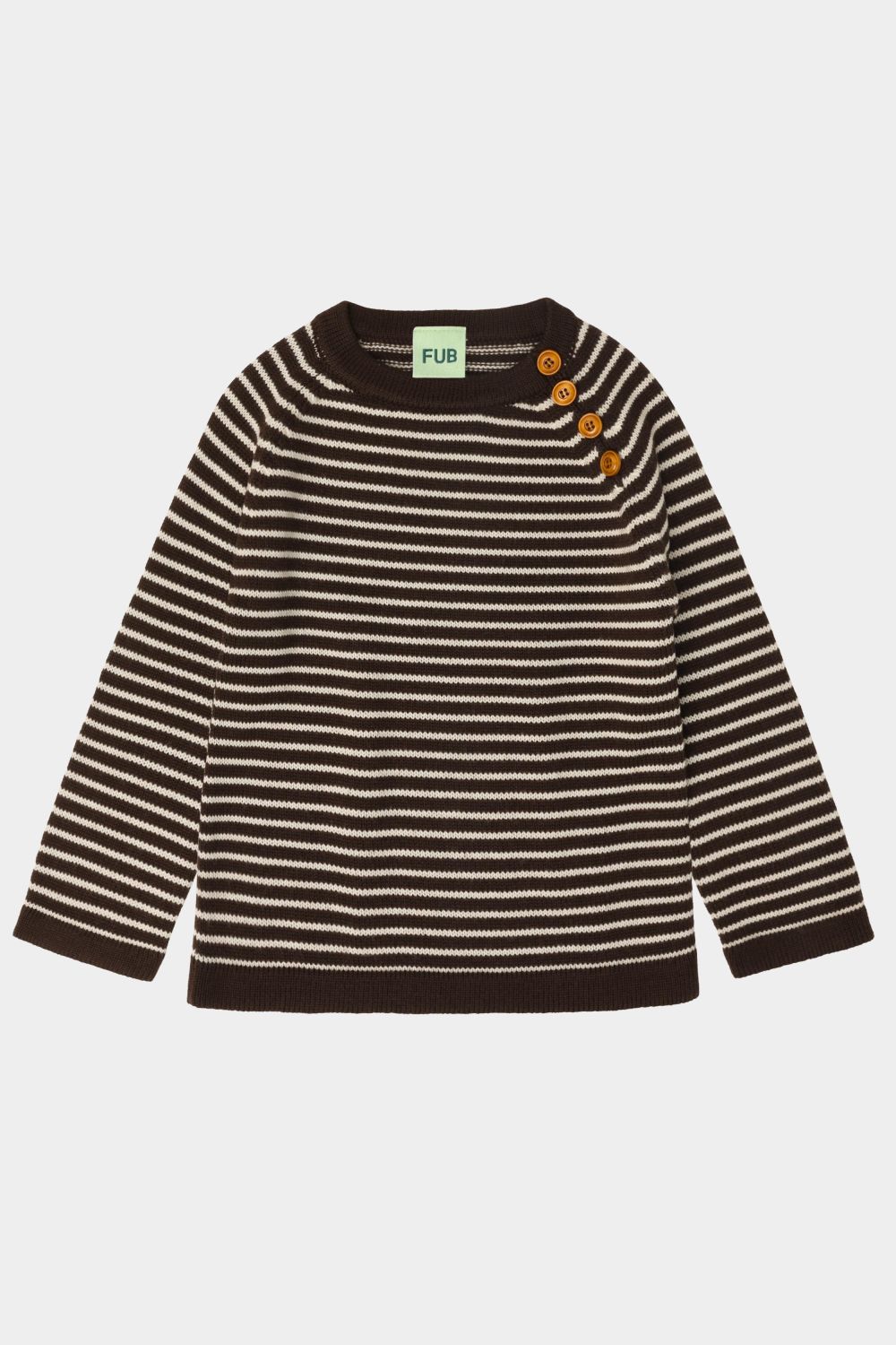Sweater, Mocca / Ecru