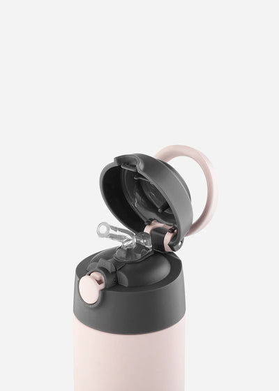 Straw Bottle til børn, Soft Rose
