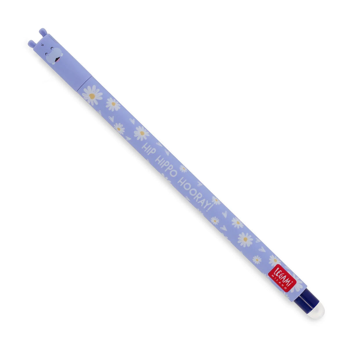 PEN ERASABLE HIPPO BLÅ
