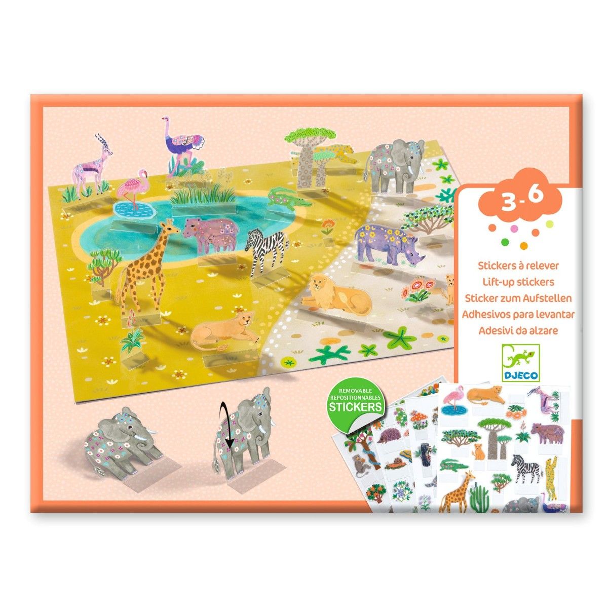 KLISTERMÆRKER LIFT-UP DYR