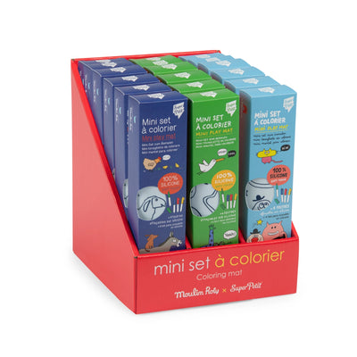 DÆKKESERVIET MINI MØRK BLÅ