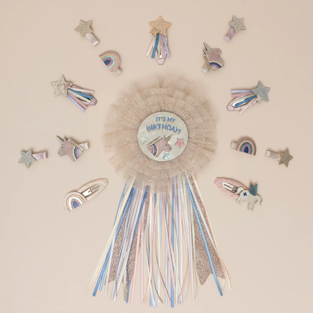 BIRTHDAY BADGE UNICORN