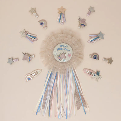 BIRTHDAY BADGE UNICORN