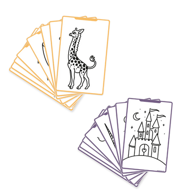 KIDYDRAW REFILL MINI ANIMALS