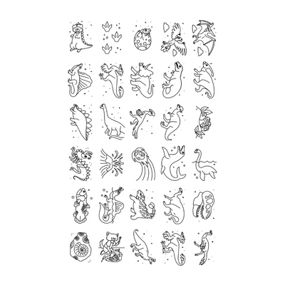 REFILL MINI DINOSAUR