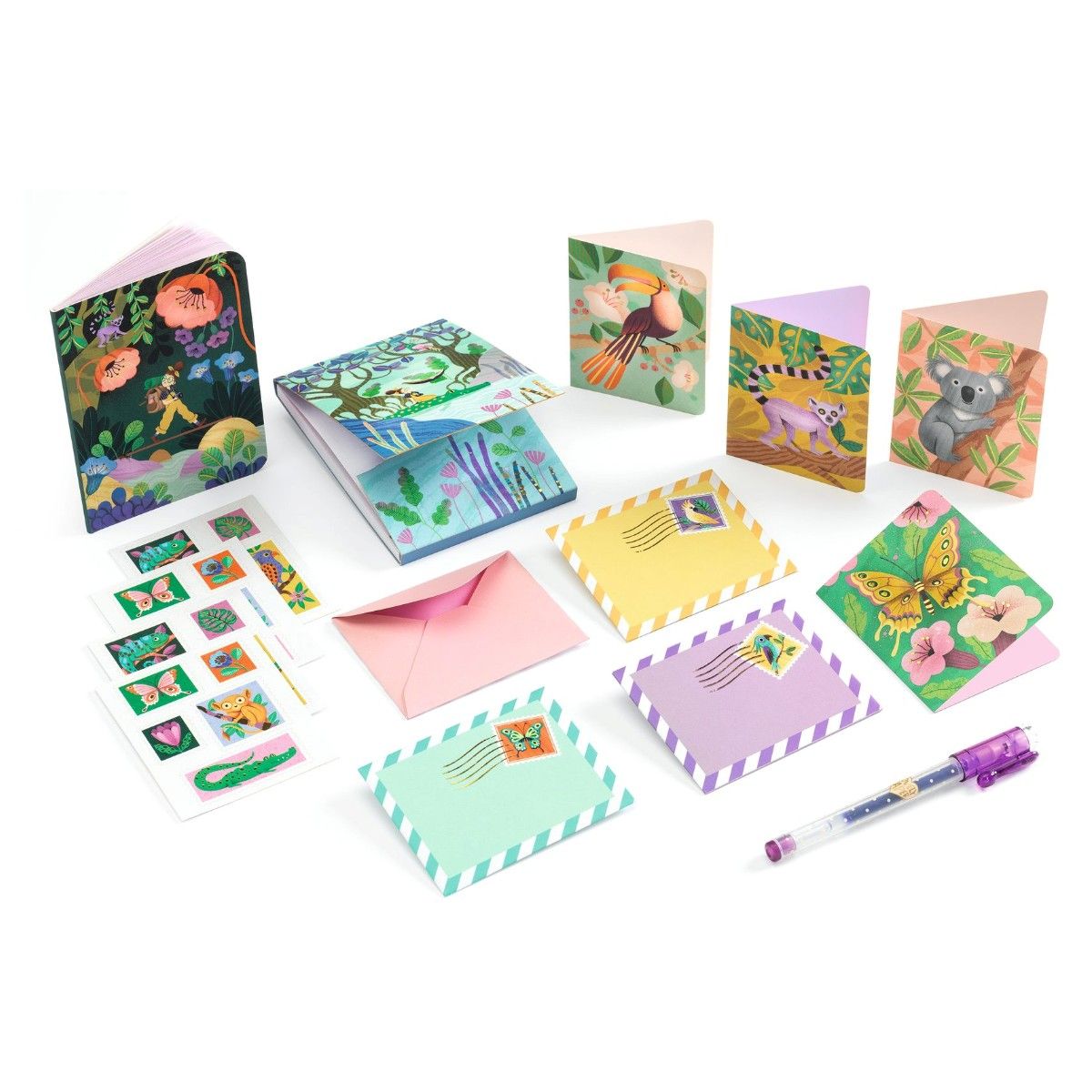 BREVPAPIR I KUFFERT MARIE