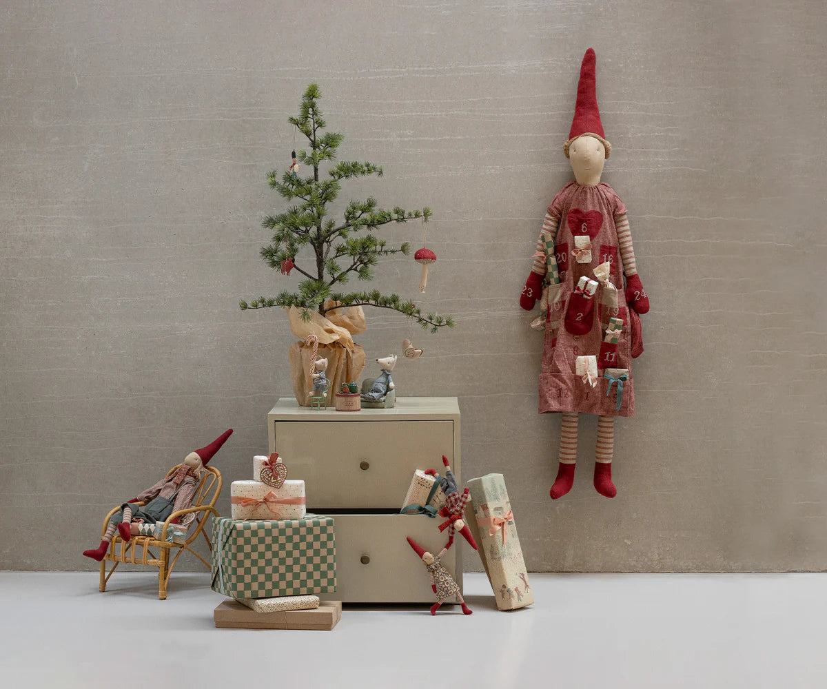 NISSE PIGE STR. 1 BLOMSTRET KJOLE