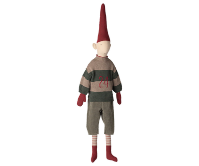 NISSE DRENG STR. 6 STRIBET SWEATER