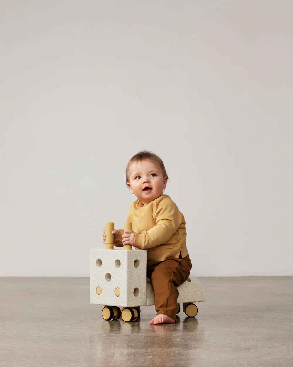 TINY RIDE SAND GREY / HONEY YELLOW